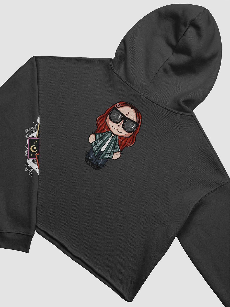 Panda Doll Crop Hoodie - Front Design product image (4)