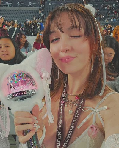 □ hot girl
□ screaming girl
✅️ both

yesterday was so unreal 😭 thank you seventeen 🥺💎🩷