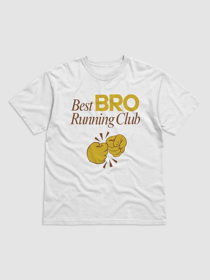 Bro Running Club Fist Bump Tee product image (1)