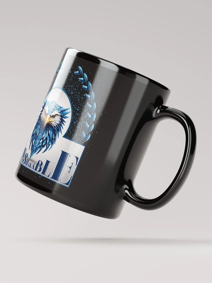 Unshakable Black Glossy Mug product image (4)