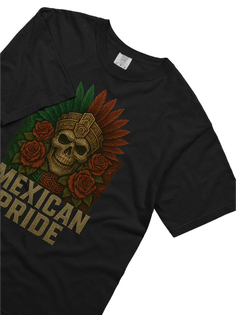 Mexican Pride Tee 💀🌹🇲🇽 product image (3)