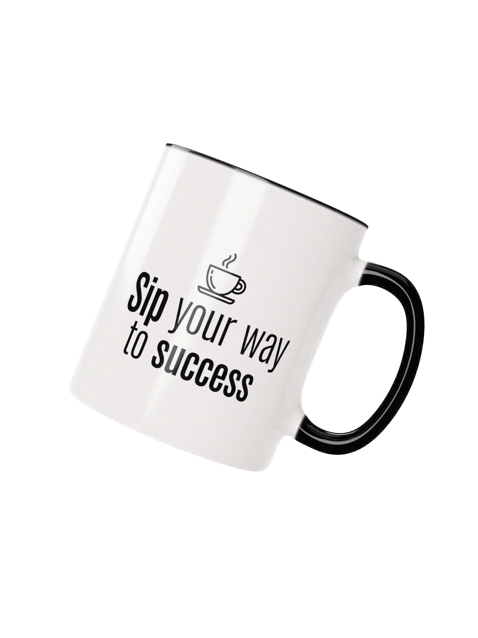 Sip Your Way to Success Mug – Motivational Coffee Cup for Daily Inspiration and Productivity Boost product image (2)