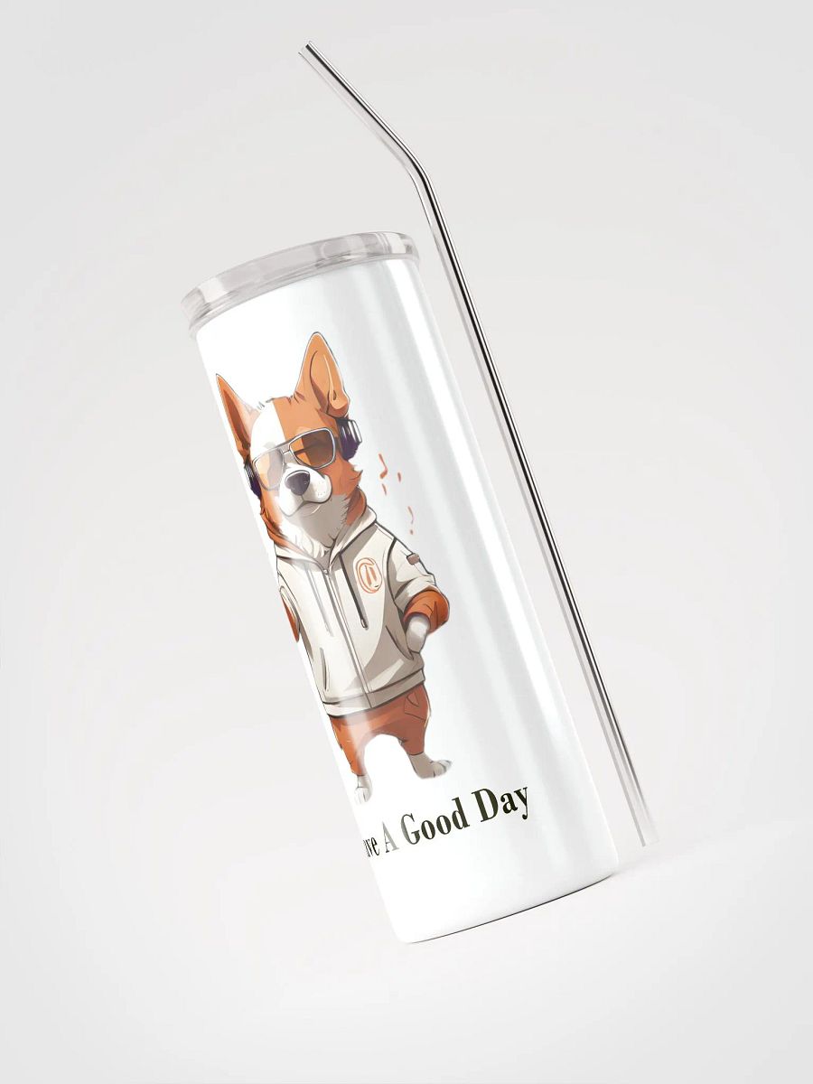 Groovy Corgi Stainless Steel Tumbler product image (3)