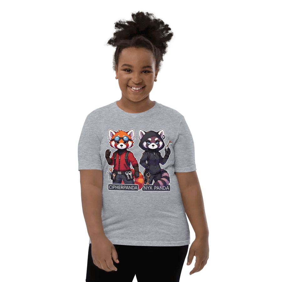 Nyx and Cipher Panda youth Tshirt product image (167)