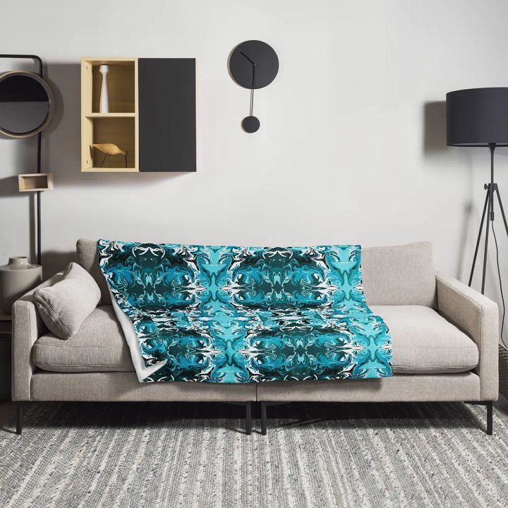 Blue Swirl Blanket product image (2)