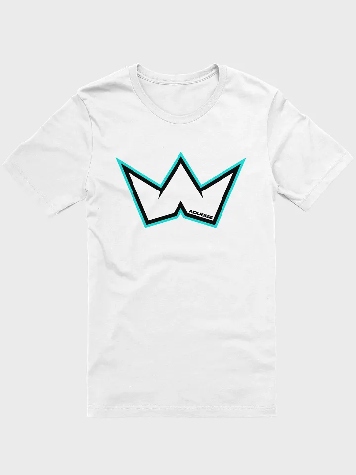 White W Crowned T-Shirt product image (1)