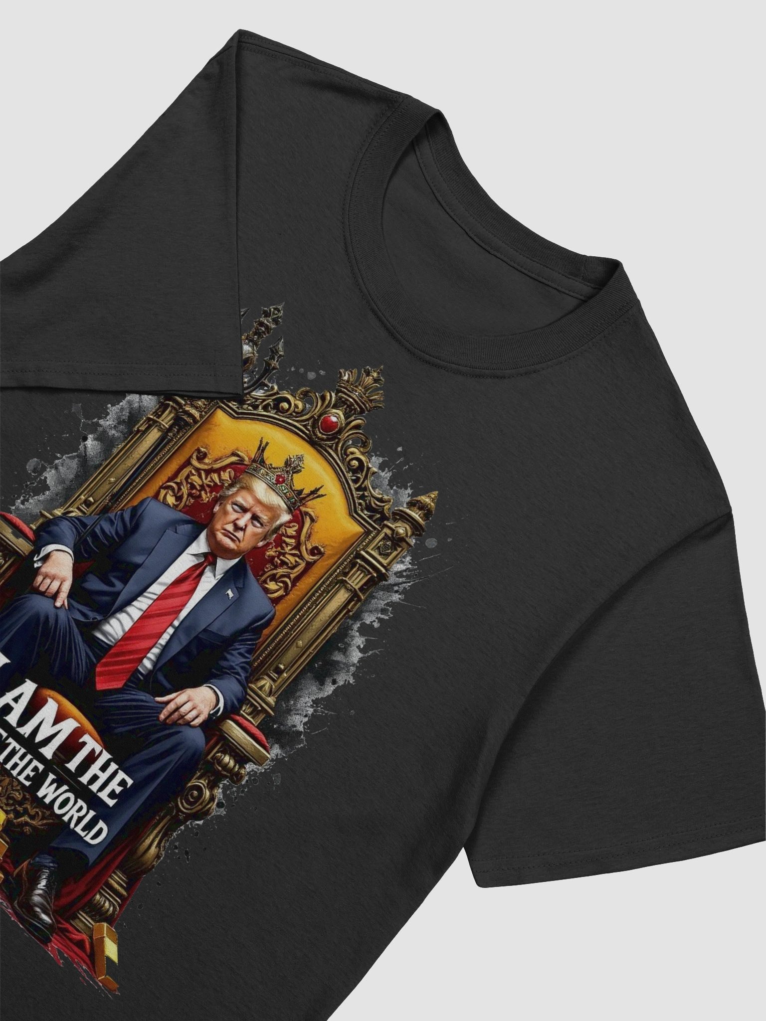 Trump King of The Wporld Satire T-Shirt product image (39)