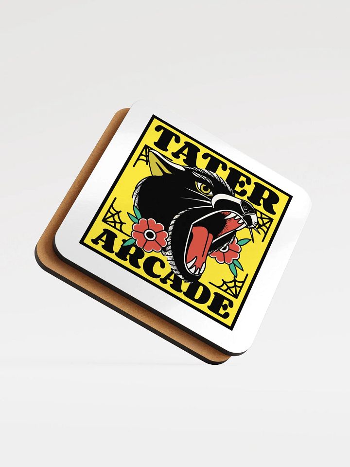 Traditional Black Cat Coasters product image (1)