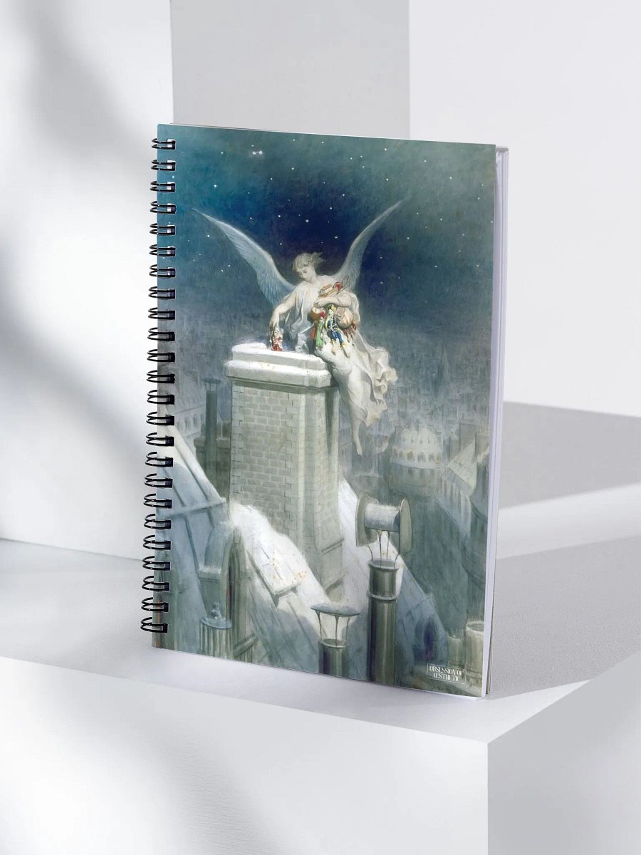 ''Christmas Eve'' by Gustave Doré Spiral Notebook product image (5)