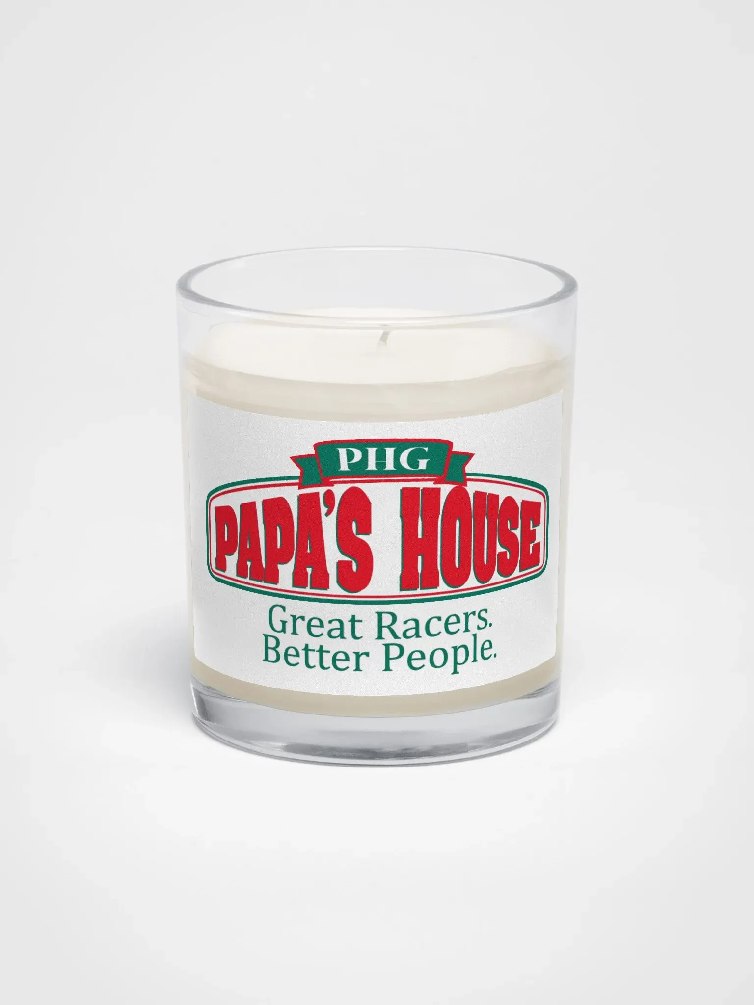PAPA'S HOUSE Racing Emblem Soy Wax Candle product image (1)