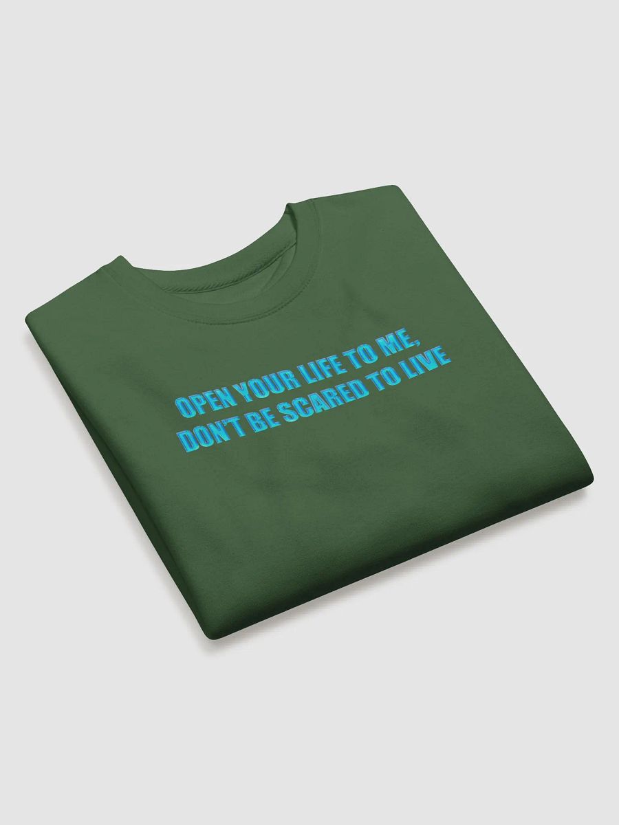 Open Your Life to Me, Don't Be Scared to Live Sweatshirt product image (23)