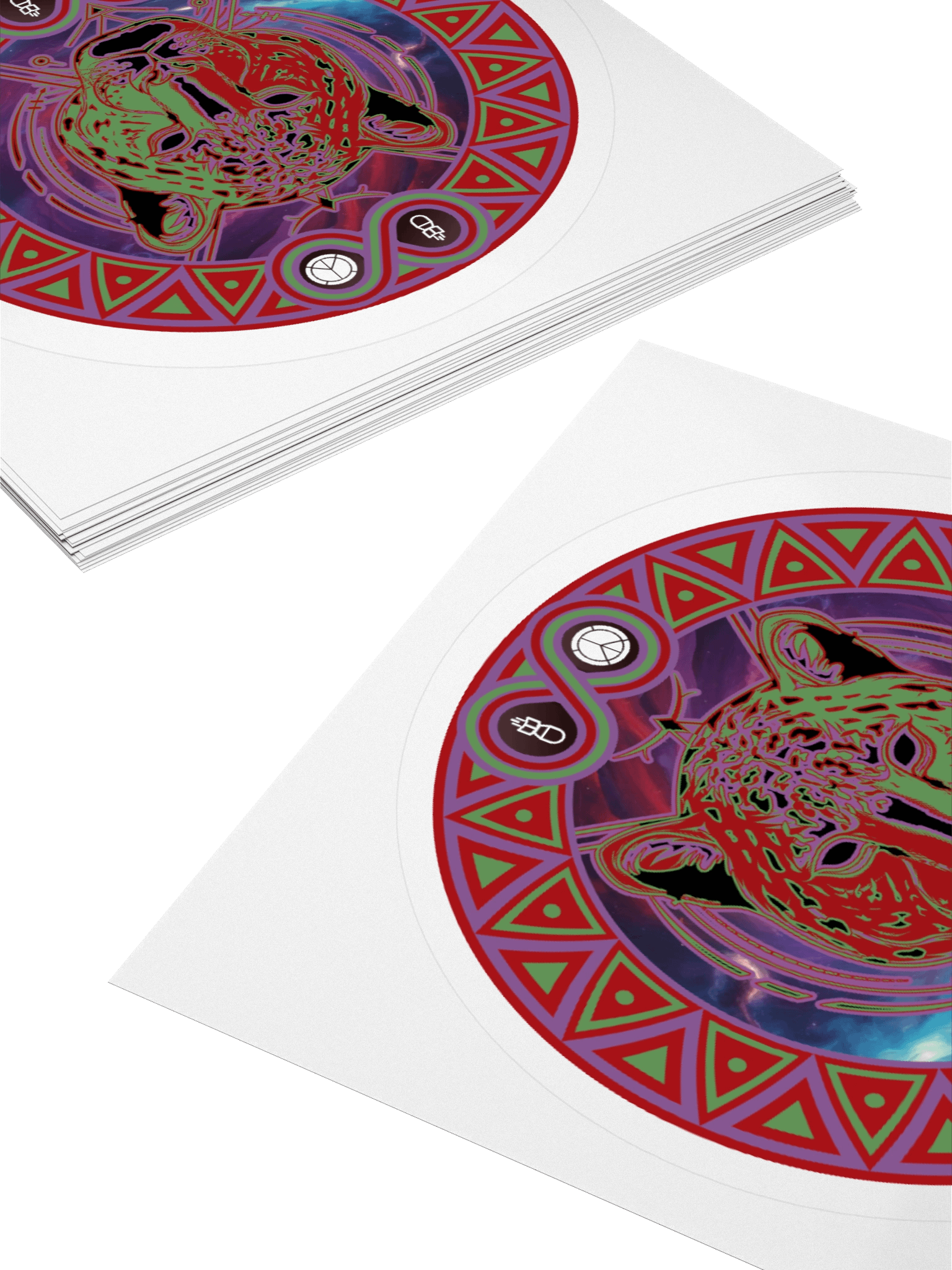 AwesomeRealm Kiss Cut Stickers product image (10)