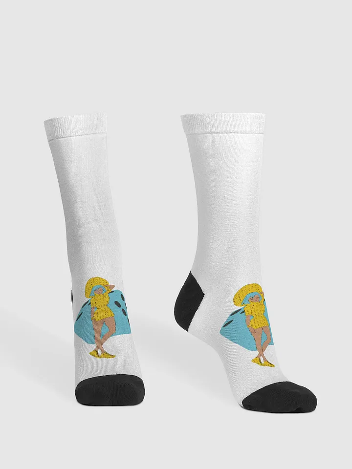 DiceGirl Sustainable Crew Socks product image (2)