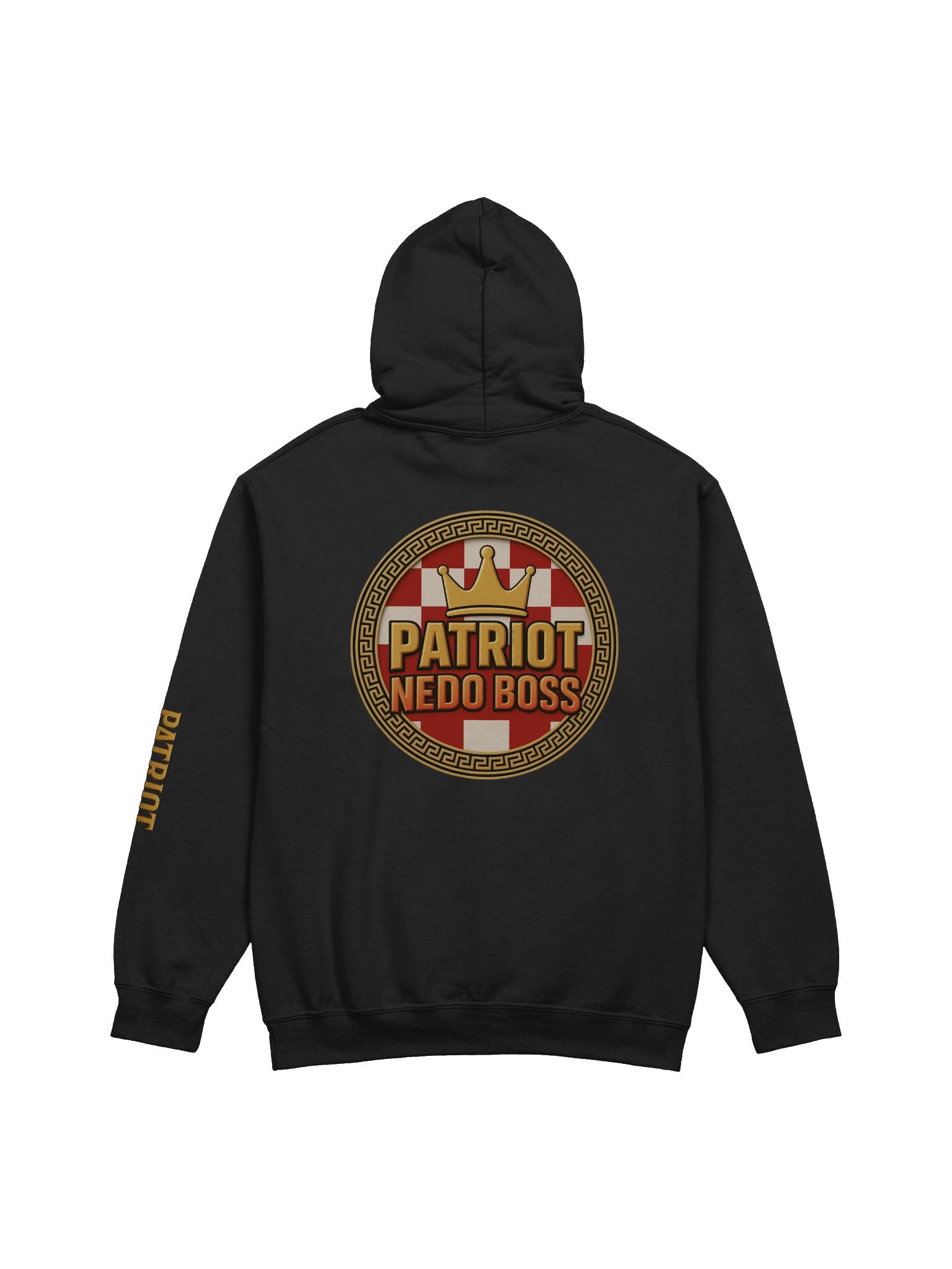 Royal Checkered Crown Hoodie product image (2)