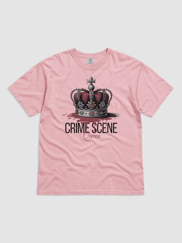 Crime Scene Queen T-Shirt - Feminine True Crime Shirt for Women product image (35)