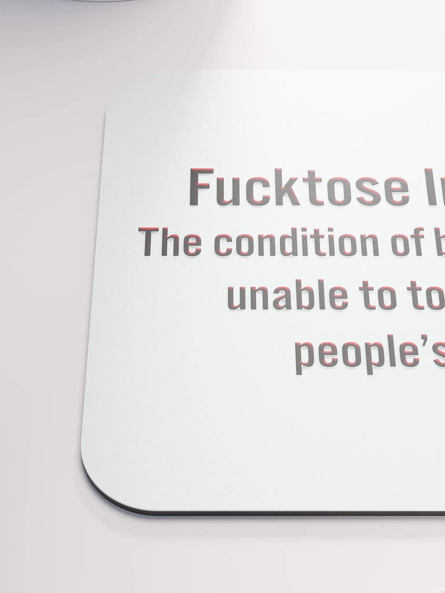 Intolerant - Mouse Pad product image (6)