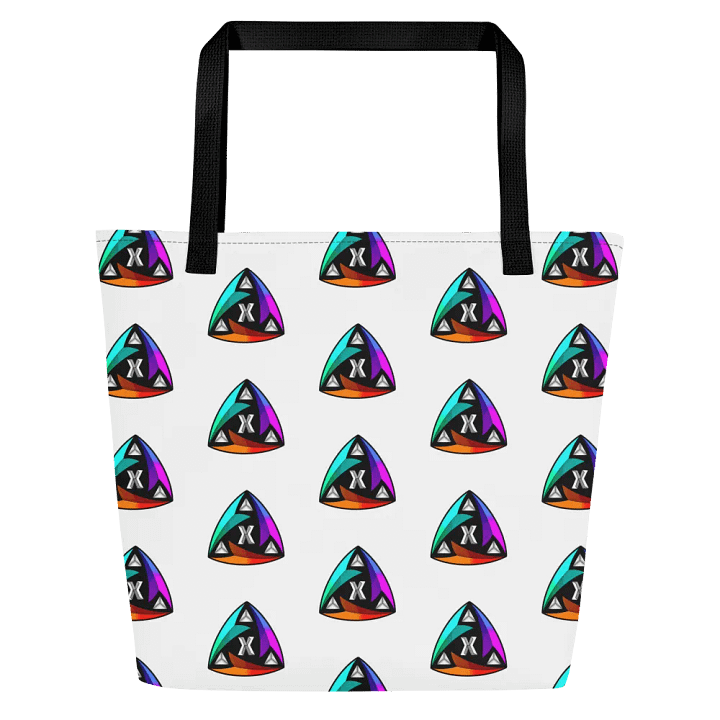 PriismX Patterned White Tote product image (1)
