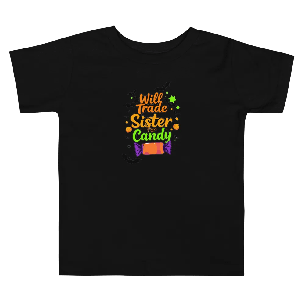 Will Trade Sister For Candy Toddlet T-shirt product image (2)