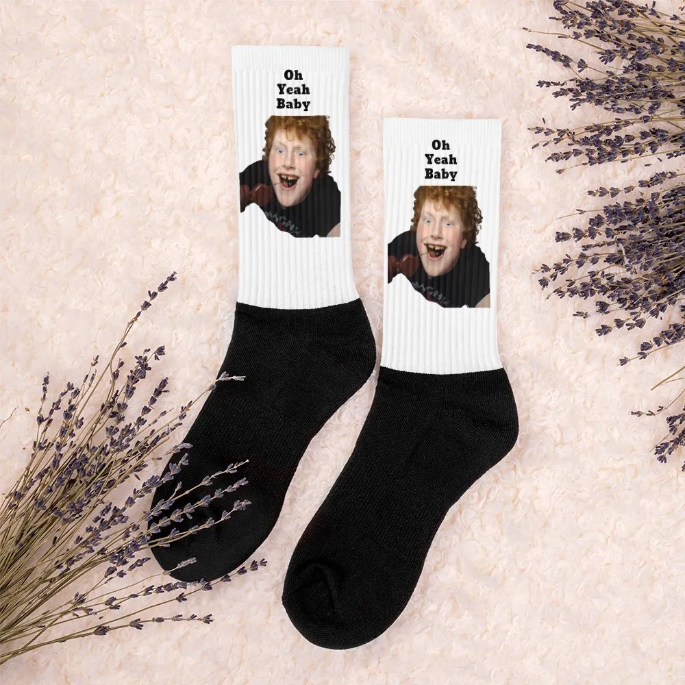 Oh Yeah Baby Genenetic Chocholate Sauce Socks product image (4)