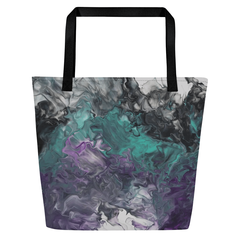 Acrylic Pour Printed Tote Bag - Original FCCA Design product image (1)