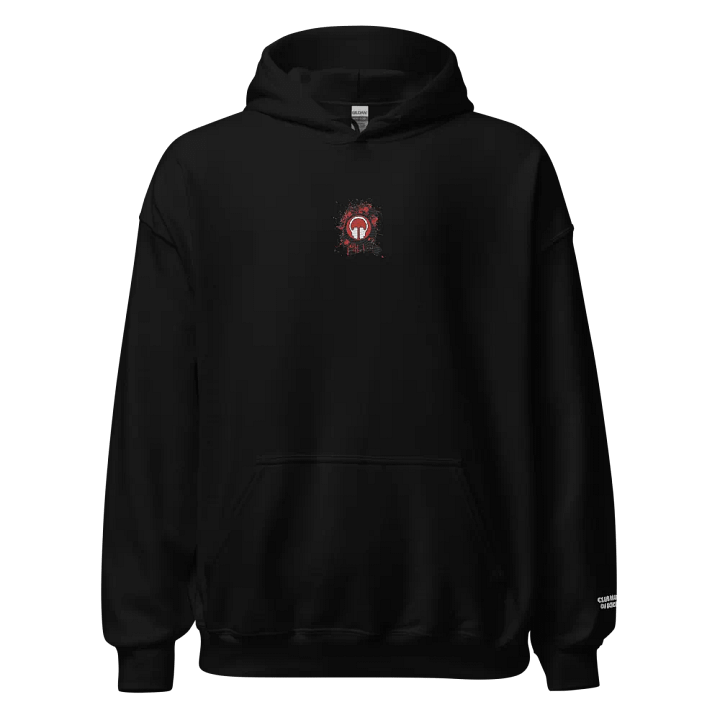 Paint Splat Headphones Centre Embroidered Gildan® Classic Hoodie product image (1)
