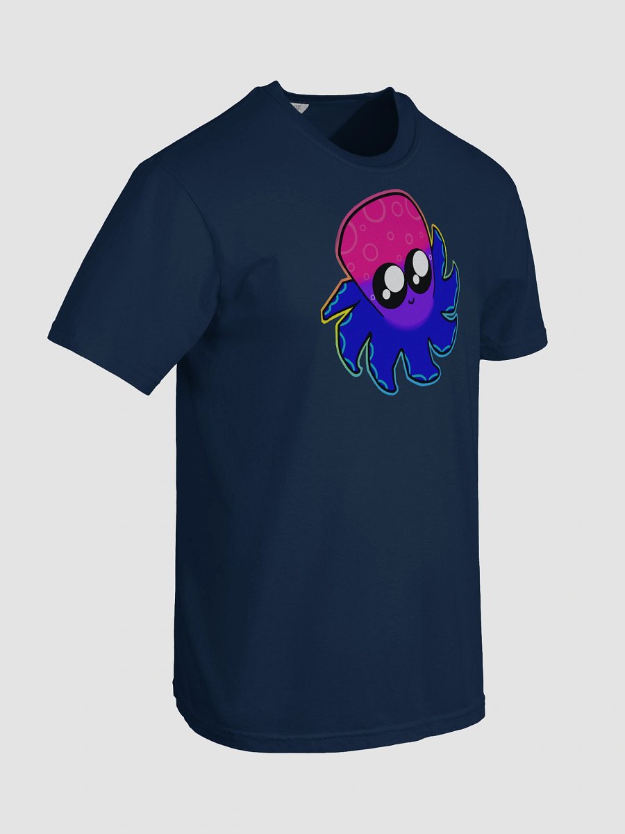 Kawaii Bisexual Pride Octopus T-Shirt product image (4)