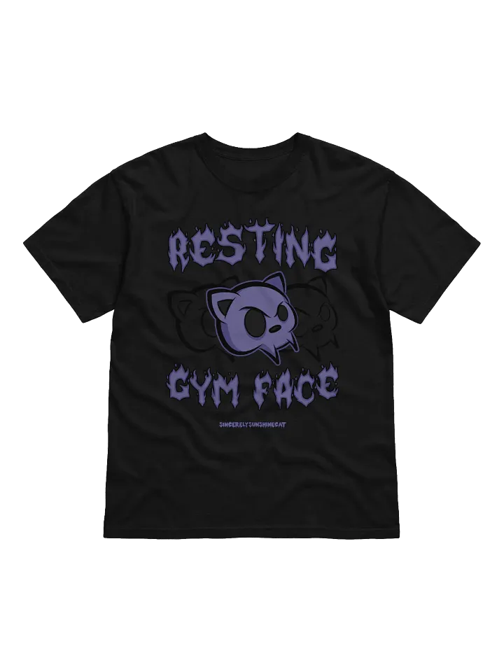 Resting Gym Face T-shirt product image (1)