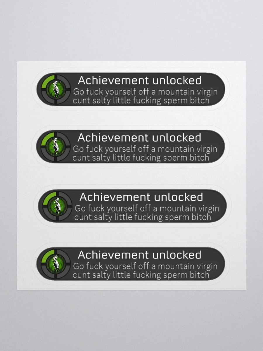 Achievement Unlocked - Salt Sticker Sheet product image (1)