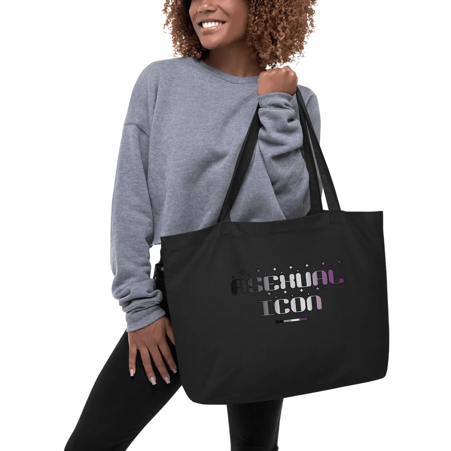 Asexual Icon Large Tote Bag product image (6)