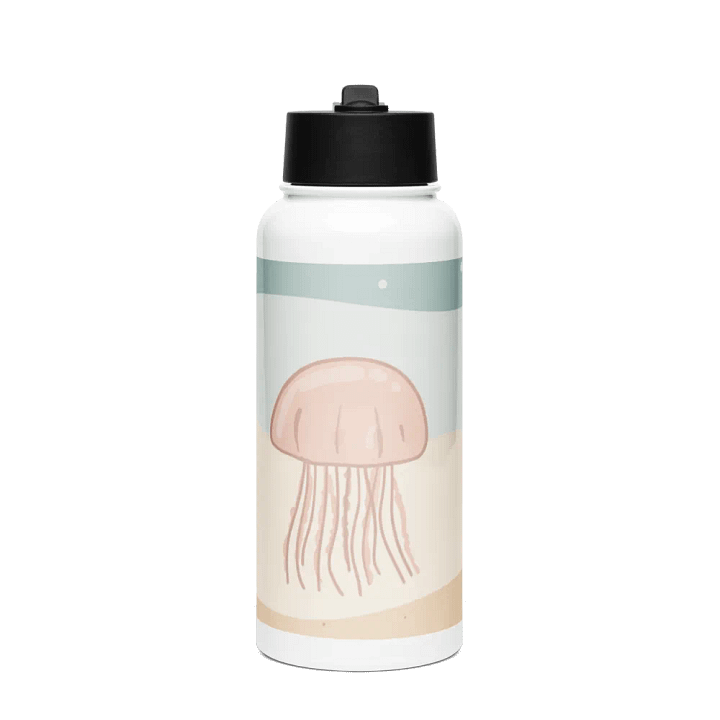 Jellyfish Jamboree Stainless Steel Water Bottle product image (1)