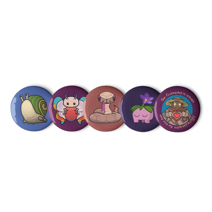 Palia Random Set - Pin Buttons product image (2)