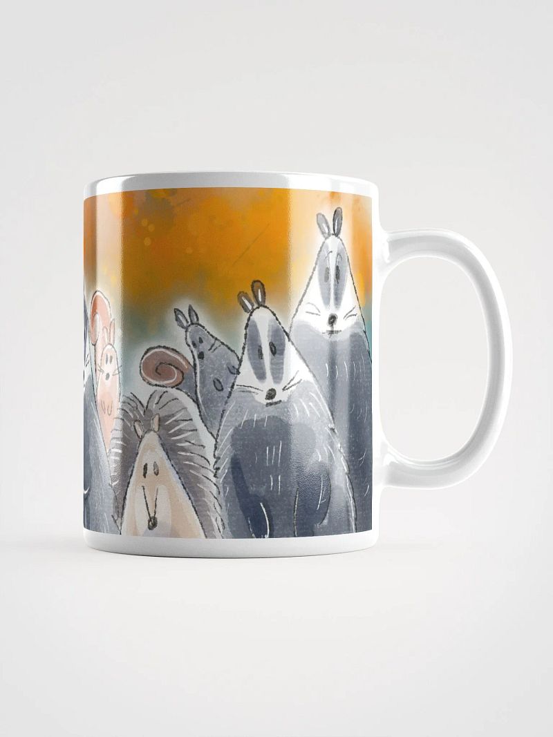 Woodland Friends Hand Drawn Illustrated Mug