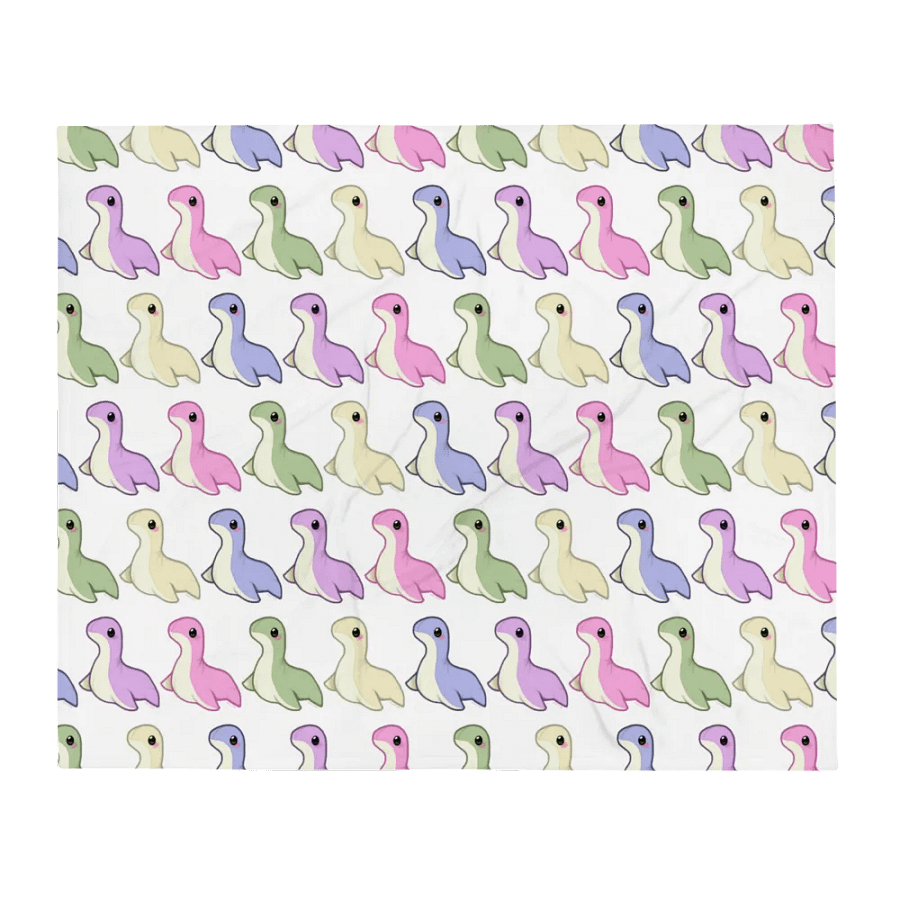 Rainbow Pastel Nessie Blanket product image (2)