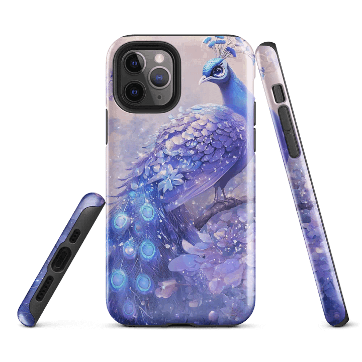 Ethereal Peacock Dreams iPhone® Tough Case product image (2)