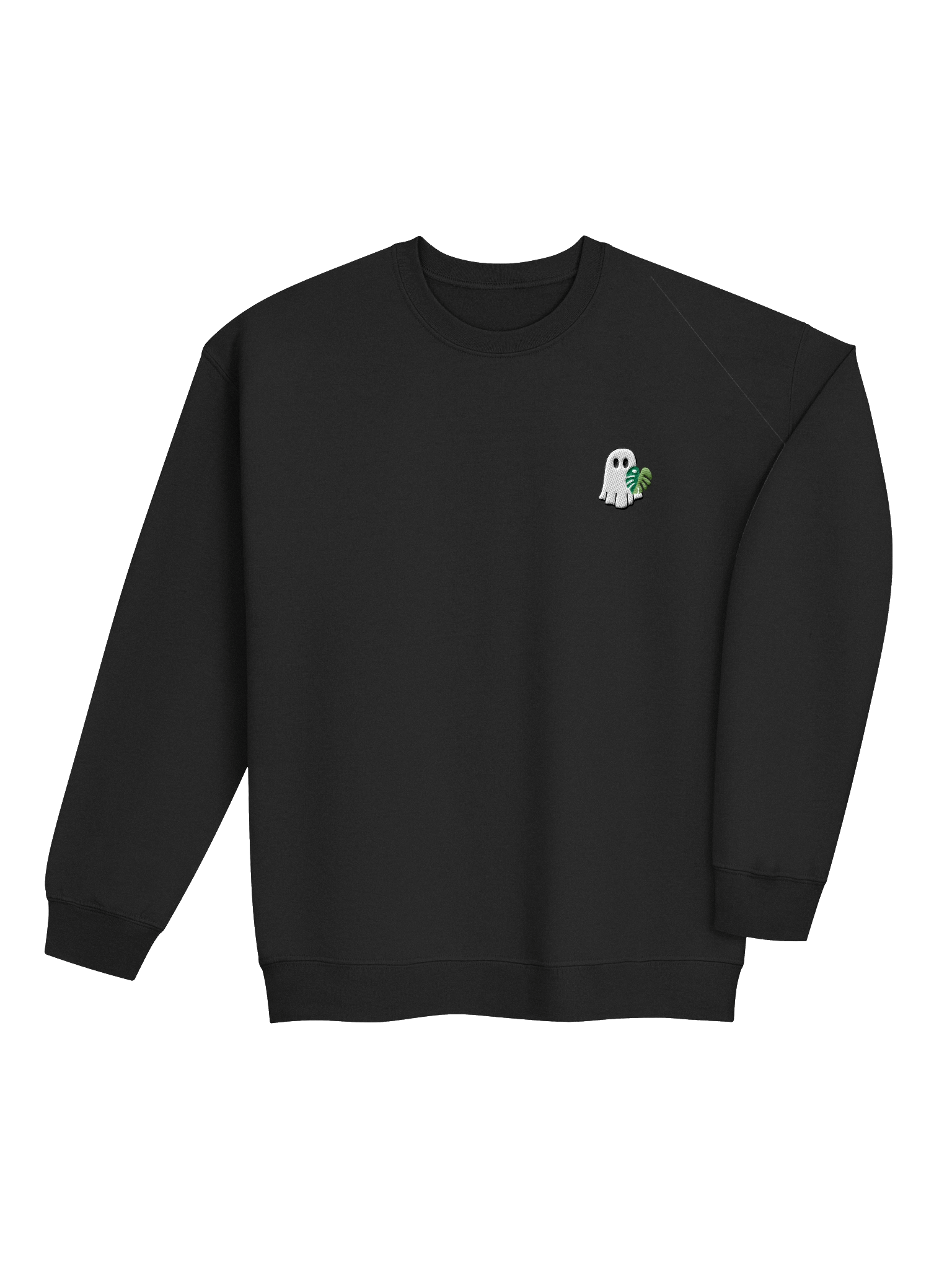 monstera ghostie embroidered crewneck product image (4)