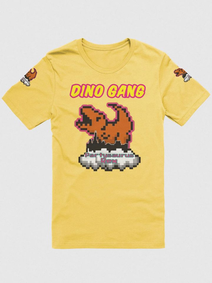 8 Bit Partysaurus Rex Tee Yellow product image (1)
