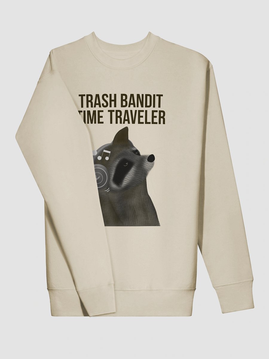 Trash Bandit Time Traveler - Premium Sweatshirt product image (8)