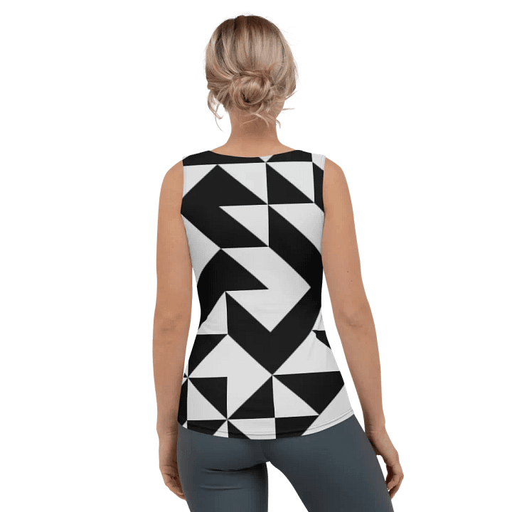 Abstract Geometric Symmetry Tank Top product image (2)