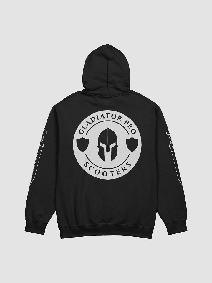 Gladiator hoodie (white logo) product image (1)