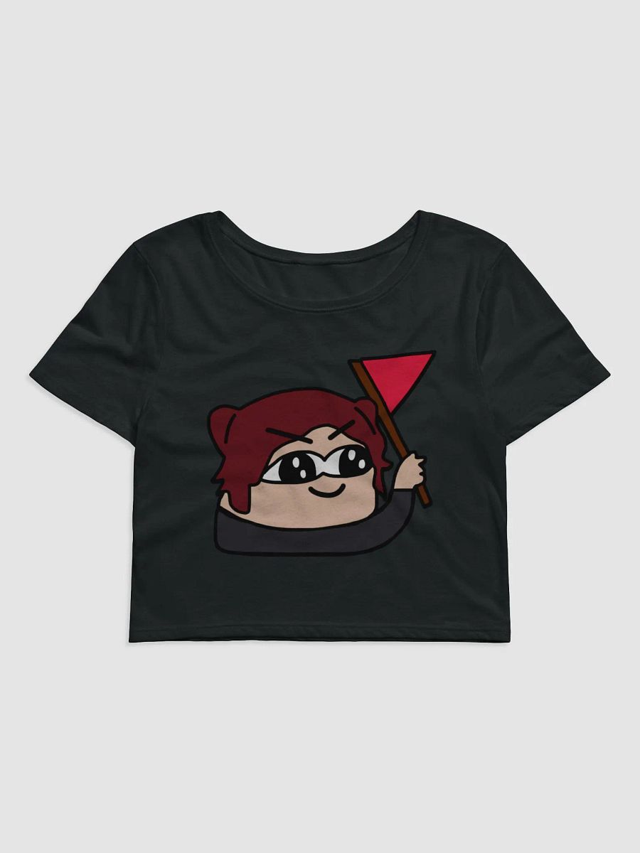 Tina Red Flag Full Crop Top product image (1)