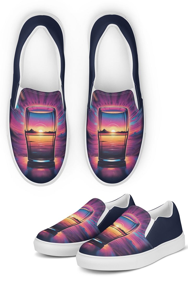 Beer Sunset Slip on Shoes product image (1)