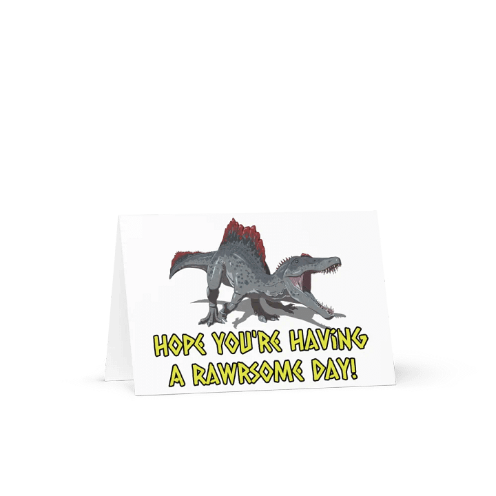 RAWR-SOME Day Greeting Card product image (1)