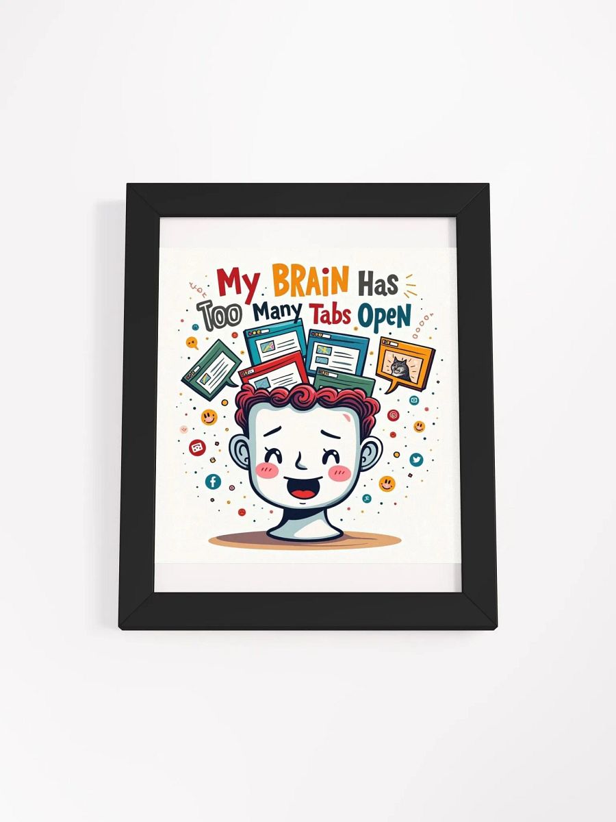 Ethereal Blackness Framed Poster product image (15)