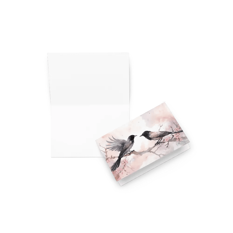 All-Occasion Greeting Card: Loving Crows product image (5)