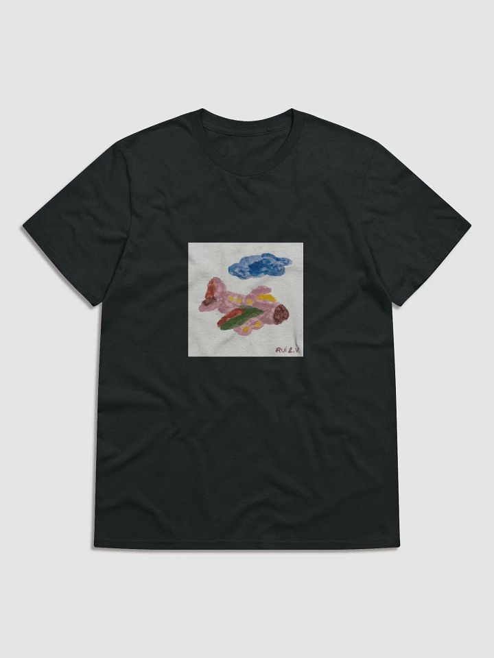 Kid Airplane (Gildan Lightweight Fashion Short Sleeve T-Shirt) product image (1)