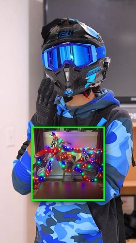 Christmas Lights on a Dirt Bike… #dirtbike #motocross #electricdirtbike #christmas #cool