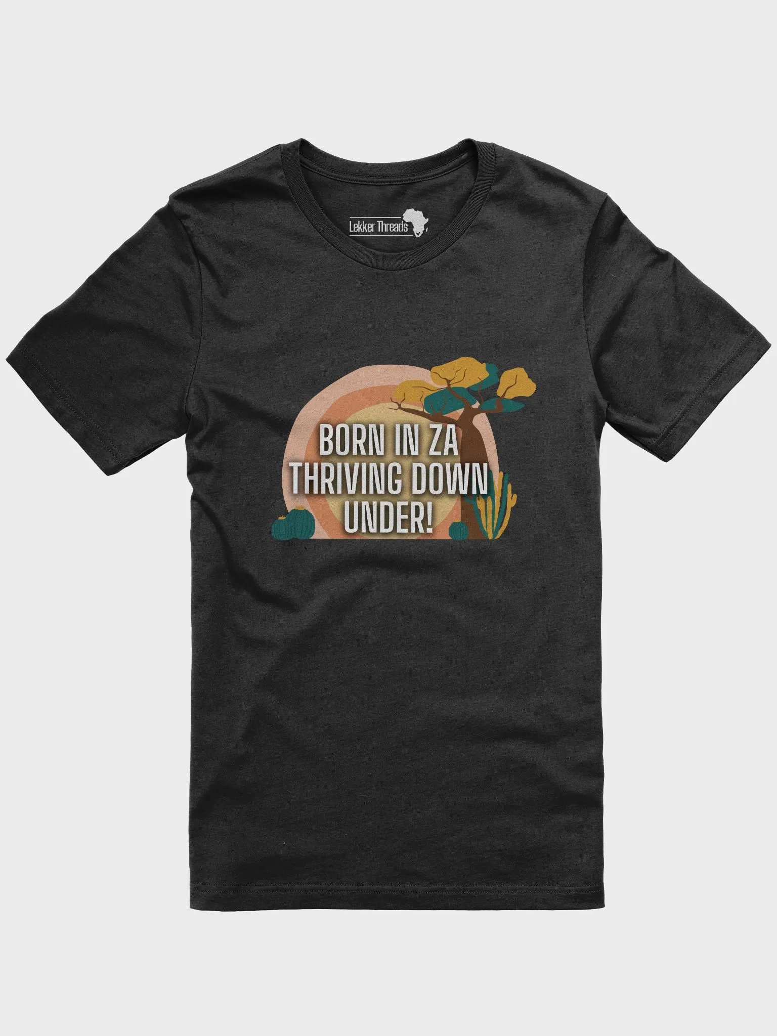 Born in ZA Thriving Down Under T-Shirt product image (1)