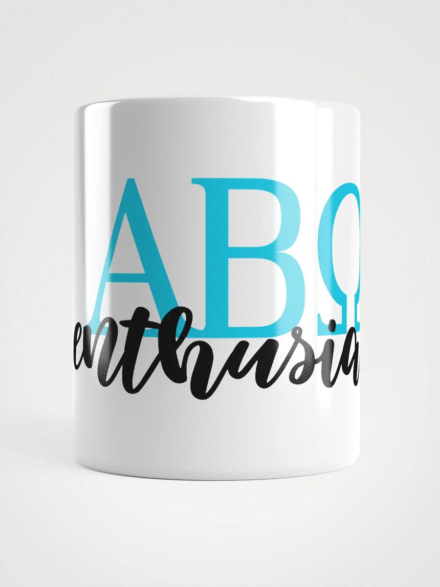 ABO Enthusiast Teal Font Coffee Mug product image (5)