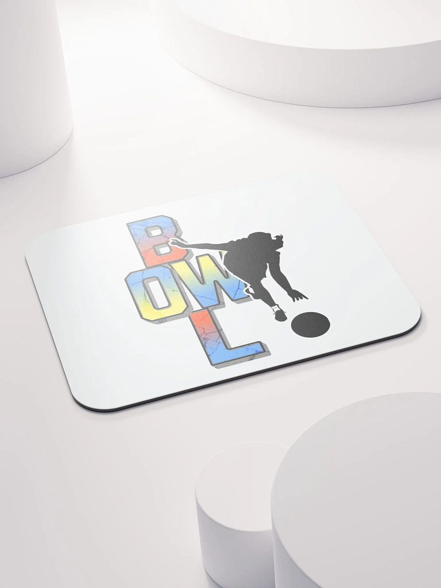 Bowl Woman Strike 'em All Mouse Pad product image (4)