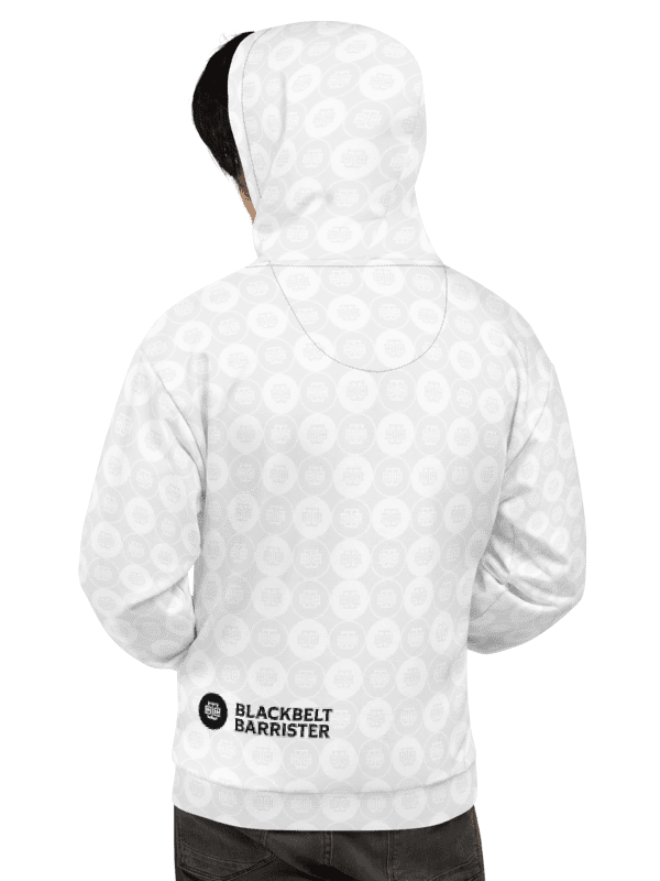 BBB All Over Print White Hoodie product image (7)
